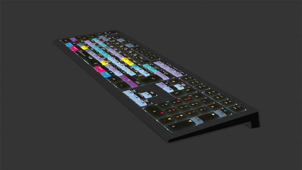 Logickeyboard ASTRA 2 Tastatur USB QWERTY Englisch Schwarz (LKB-RESB-A2M-UK)-2