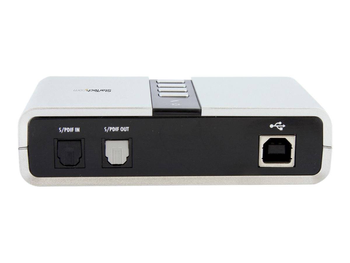 StarTech.com Scheda audio esterna adattatore audio USB 7.1 con audio digitale SPDIF ICUSBAUDIO7D-3