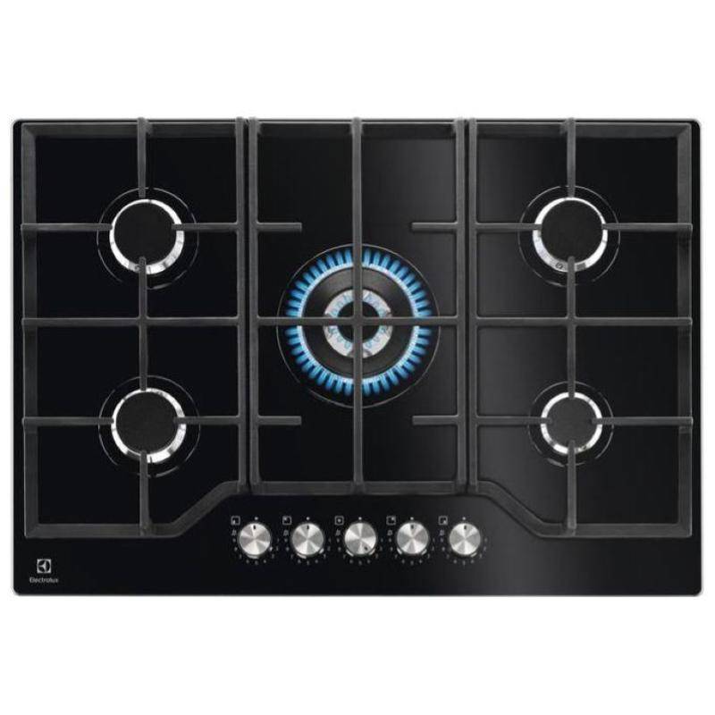 Electrolux KGG75362K piano cottura Nero Da incasso 74 cm Gas 5 Fornelli-0