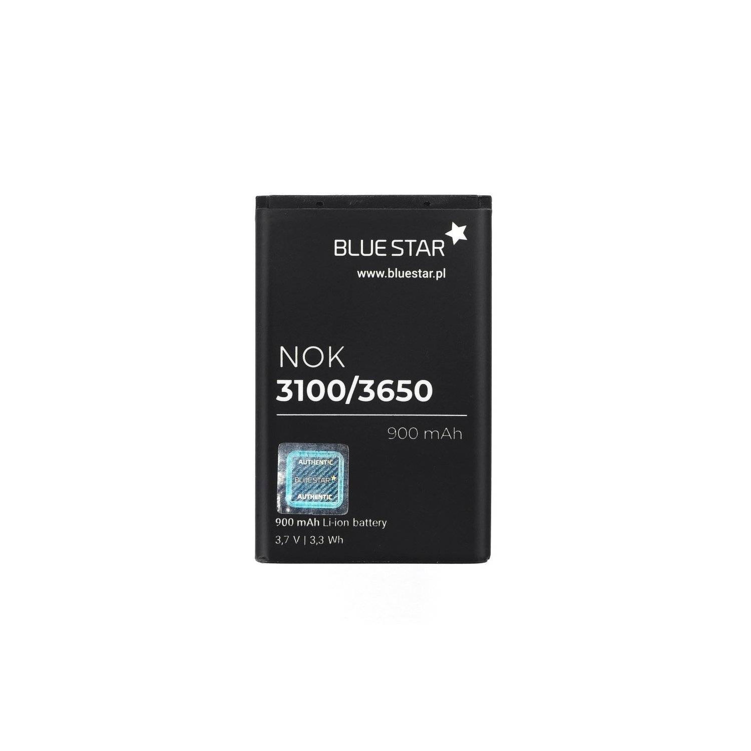 Batteria sostitutiva compatibile con Nokia 2112/2280/2300/2310/2270/2285/2600/2610/2626/900mAh Li-lon Accu BL-5C-0