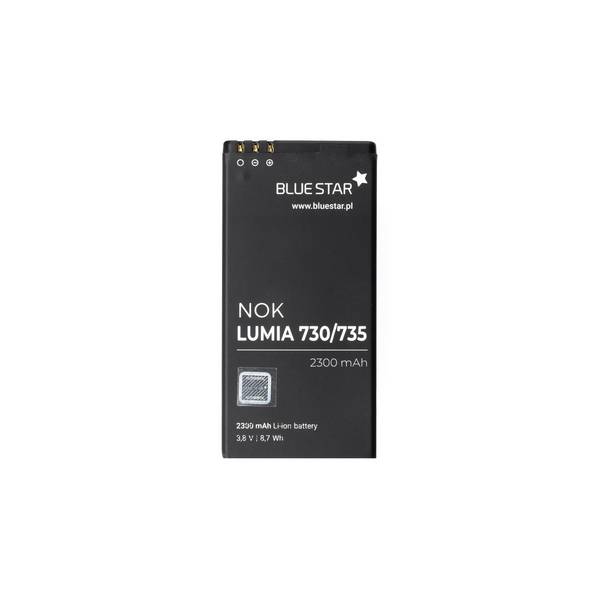 Batteria di ricambio compatibile con Nokia Lumia 730 Batteria sostitutiva da 2300 mAh Accu Nokia BV-T5A