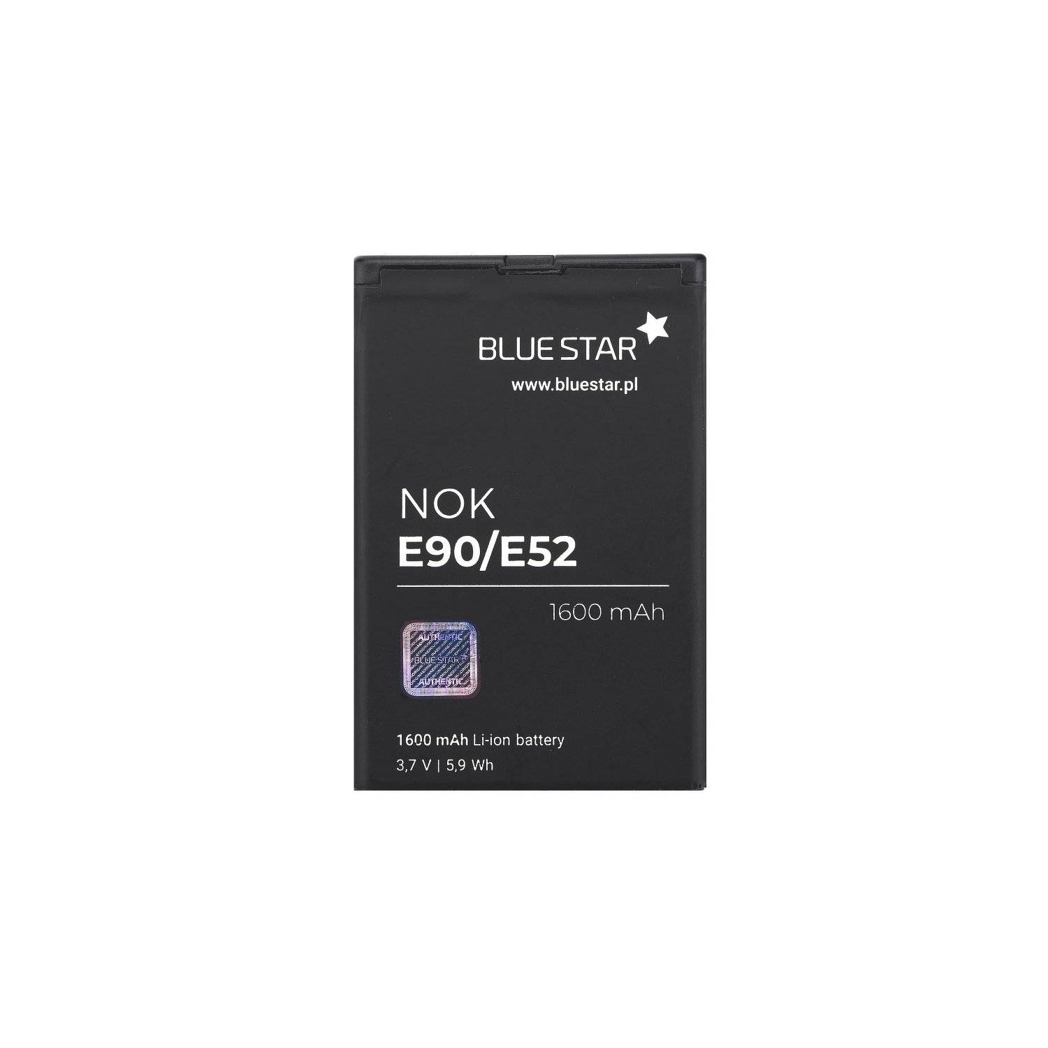 Batteria sostitutiva compatibile con Nokia 6650 Flip Batteria sostitutiva da 1600 mAh PREMIUM Accu BP-4L-1
