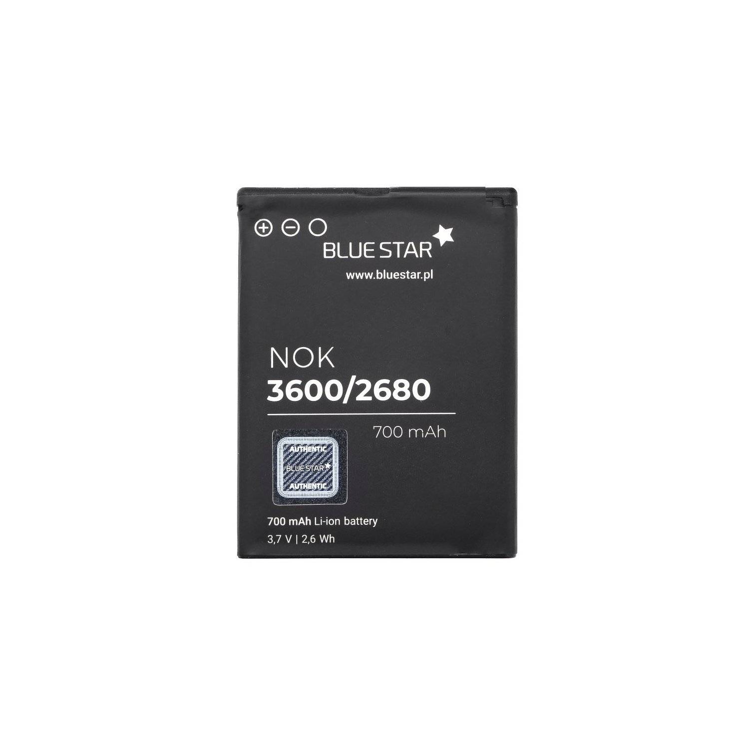 Batteria di ricambio compatibile con Nokia Supernova 7100/7610 Batteria sostitutiva da 700 mAh Accu Nokia BL-4S-0