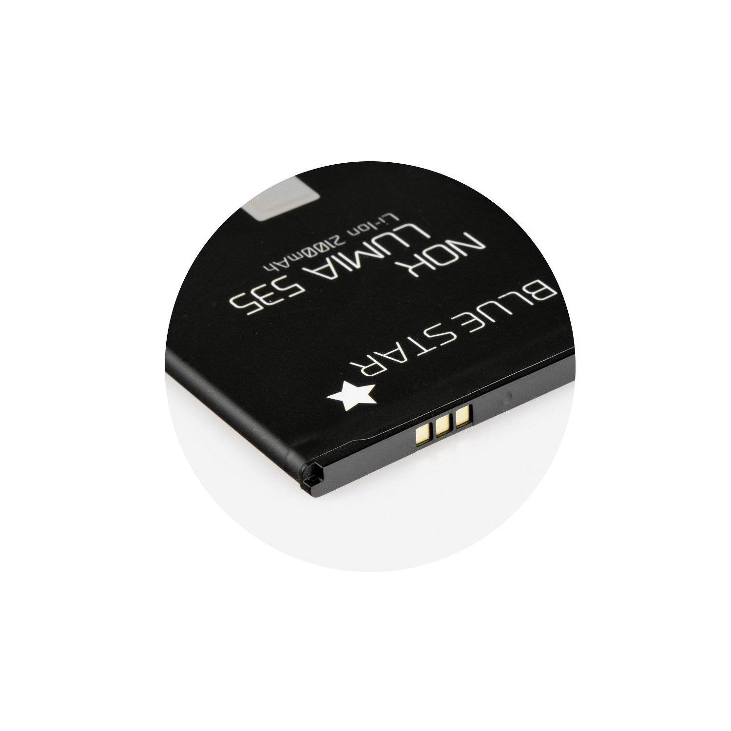 Batteria di ricambio compatibile con Nokia Lumia 535 / 535 Dual SIM 2100 mAh batteria sostitutiva BL-L4A RM-1090-1