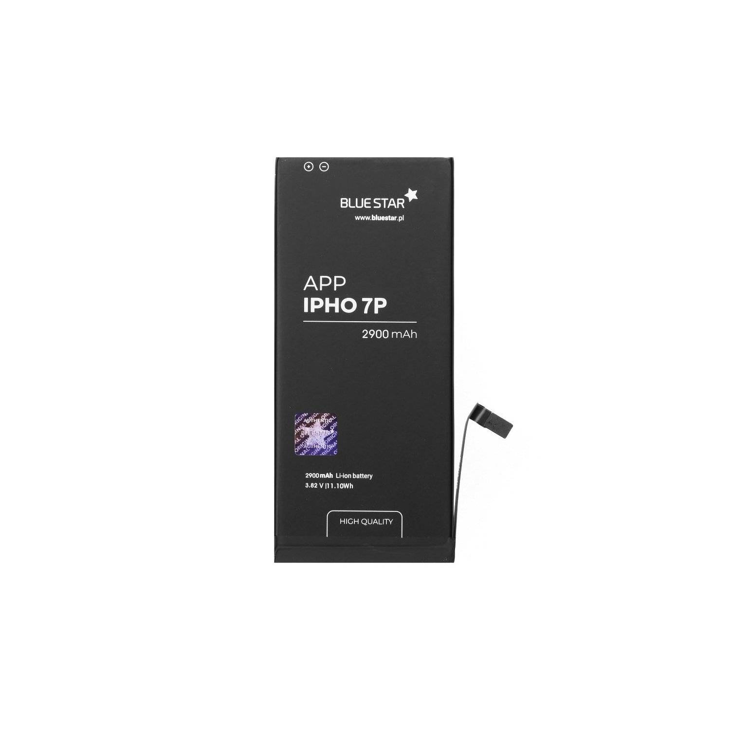 Batteria di ricambio compatibile con iPhone 7 Plus 2900 mAh 3,82 V batteria di ricambio per cellulare Accu 616-00249-0