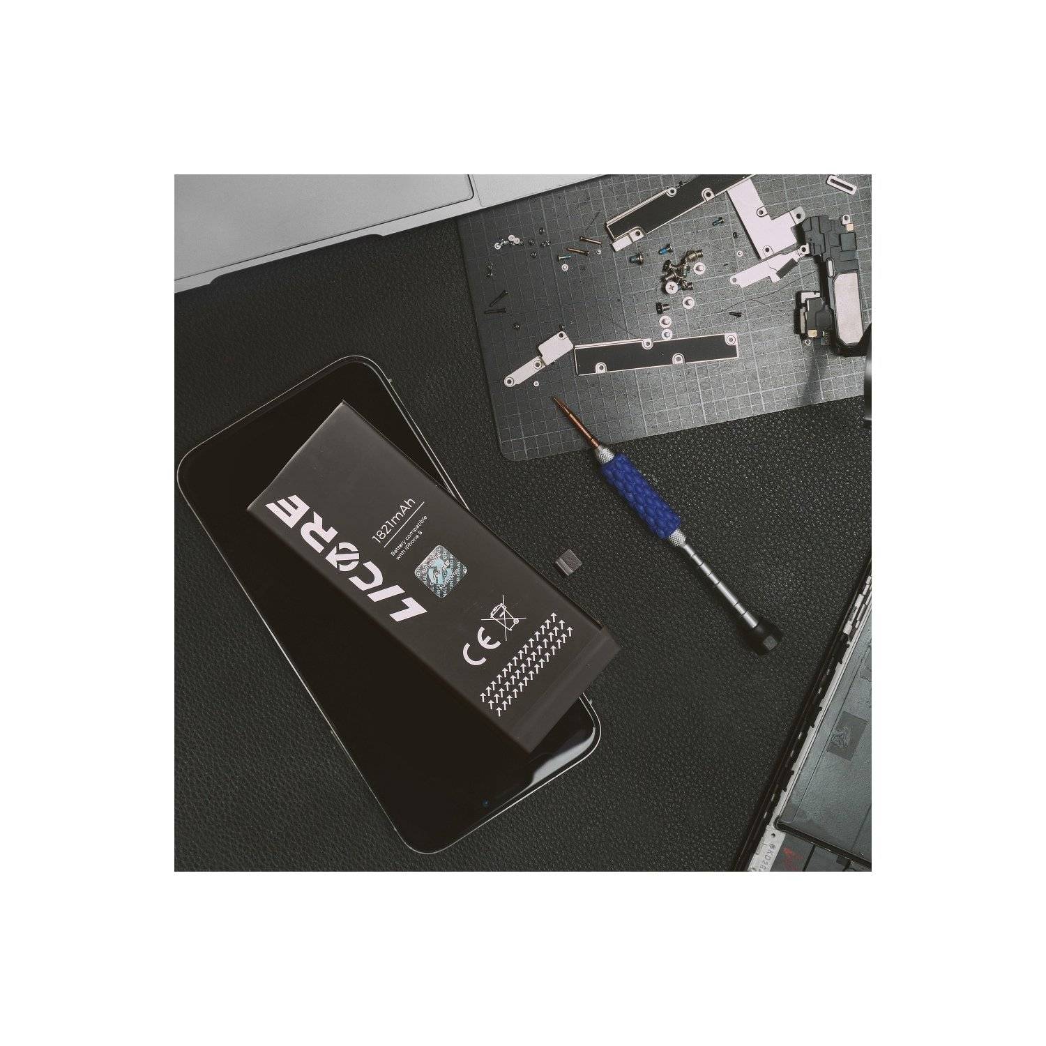 Sostituzione della batteria Licore compatibile con iPhone 6 Batteria di ricambio Li-lon da 1810 mAh Accu-3