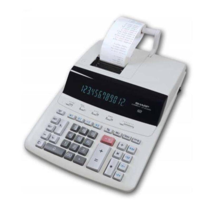 Sharp CS-2635RH Printing Calculator - Desktop - Drucker - Schwarz - Silber - 2 kg - 250 x 345 x 87 mm (CS2635RHGYSE)-0