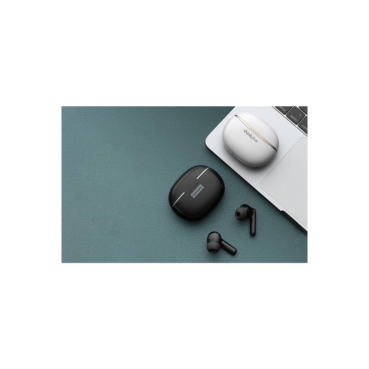 Cuffie intrauricolari Lenovo XT98 TWS Bluetooth 5.2 nere-1