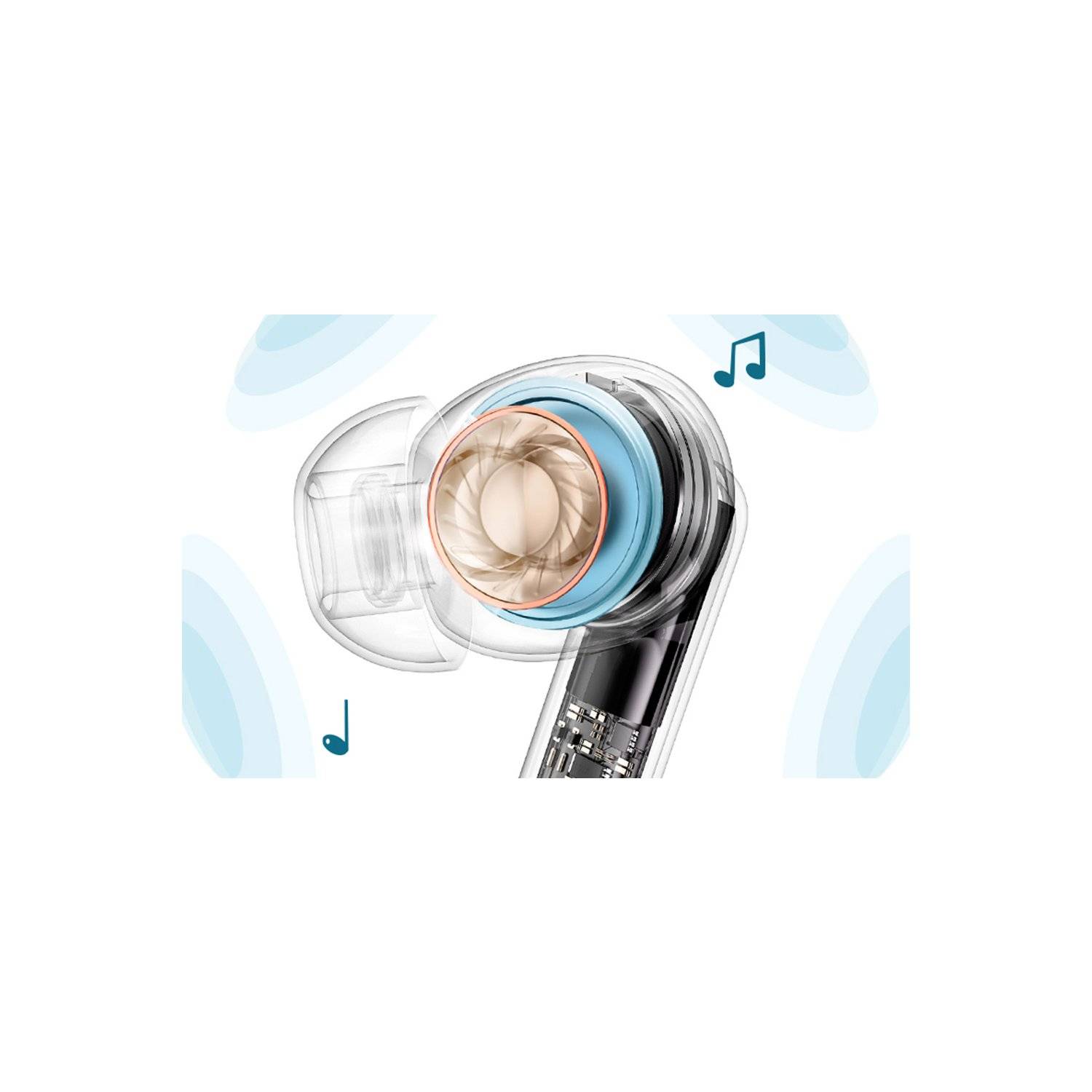 Cuffie intrauricolari Lenovo XT98 TWS Bluetooth 5.2 nere-2