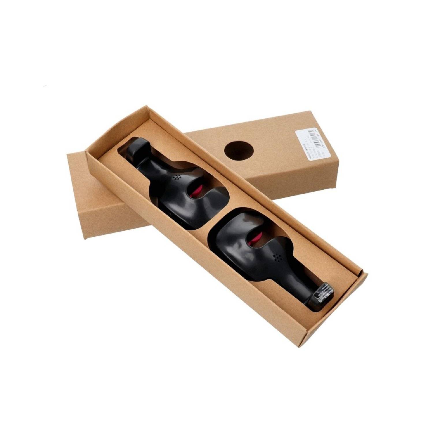 Appendiabiti/gancio/organizzatore per la spesa sul poggiatesta HM-587 2 pezzi/set Nero-3
