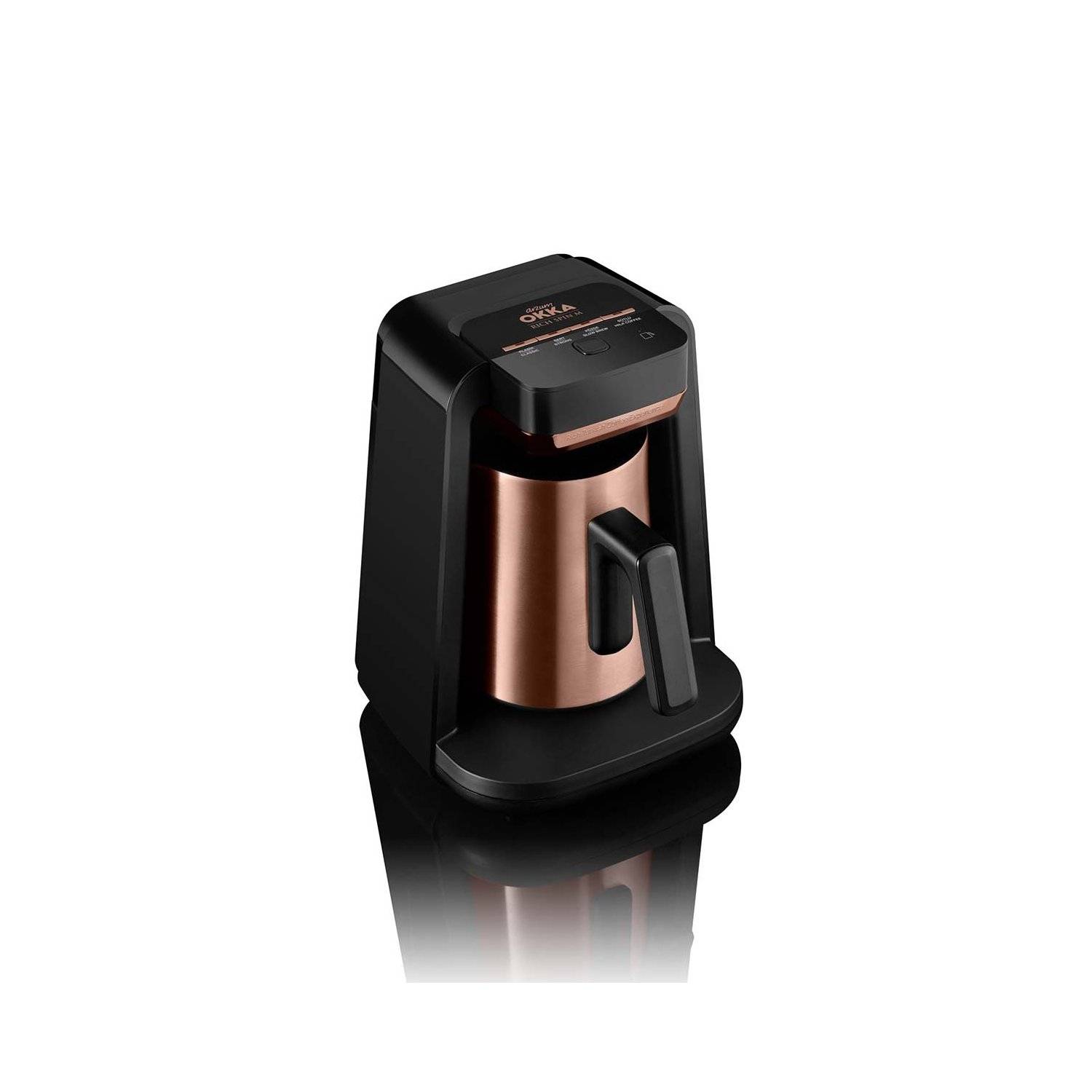 Arzum OKKA RICH SPIN M Caffettiera turca, caffettiera in acciaio inox 700W bronzo-0