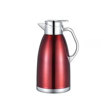 Thermos 2,3 L thermos teiera thermos caffettiera rosso