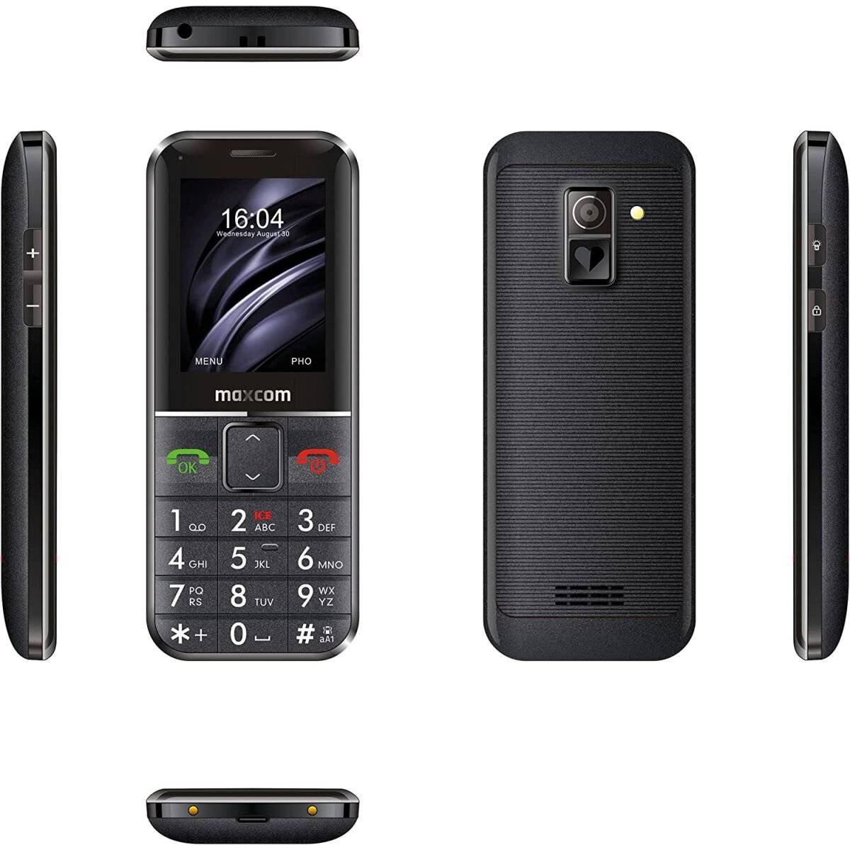 Cellulare senior Maxcom Comfort MM735 con 4G, ampio display e tasto SOS-3