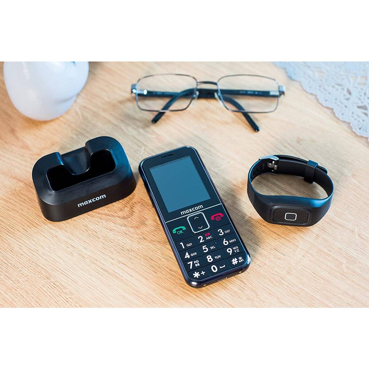 Cellulare senior Maxcom Comfort MM735 con 4G, ampio display e tasto SOS-4