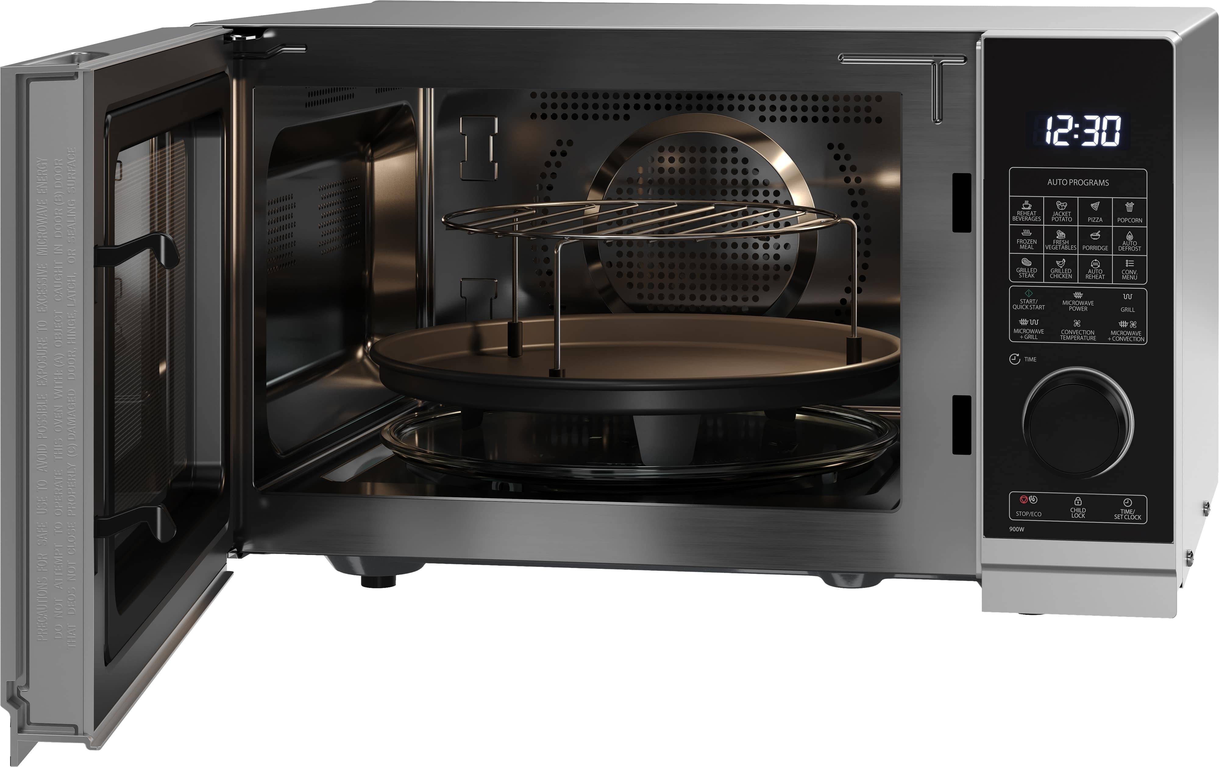 Immagine simbolo per SHARP YC-PC254AE-S FORNO MICROONDE DIGITALE SHARP ITALIA - 25LT 1200 WATT GRILL