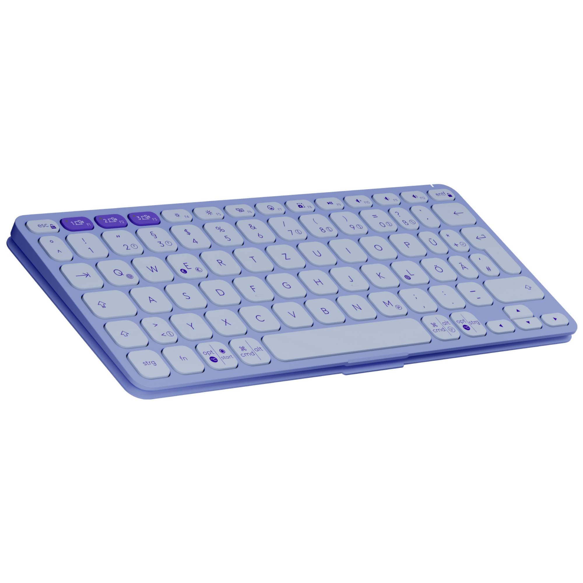 Logitech 920-012986 tastiera Universale Bluetooth QWERTY US International Lillà (KEYS-TO-GO 2)-1