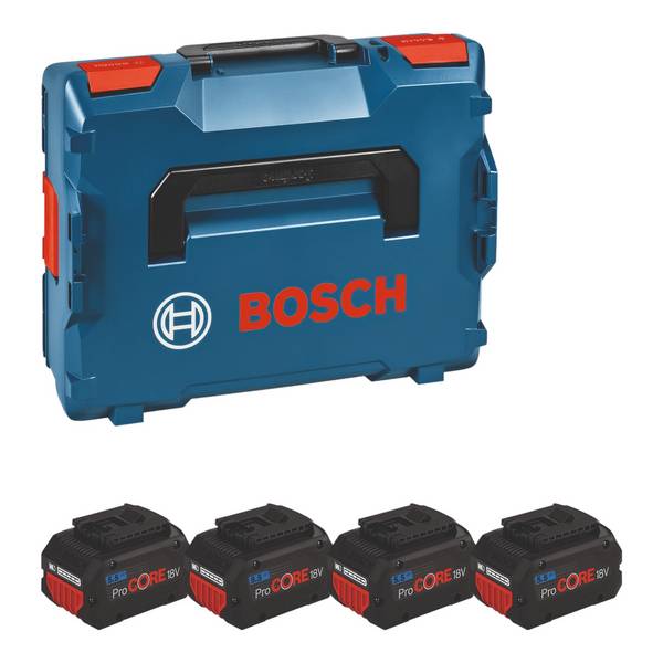 Bosch ProCORE18V - Batterie 4 x - Li-Ion - 5,5 Ah (1600A02A2U)