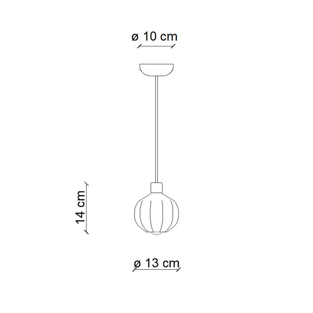Lampadario Vintage Decò Afoxe' Alluminio Ceramica Verde Salvia 1 Luce E14-1