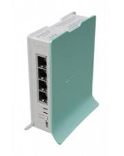 Mikrotik hAP router wireless Gigabit Ethernet Banda singola (2.4 GHz) Verde. Bianco-0