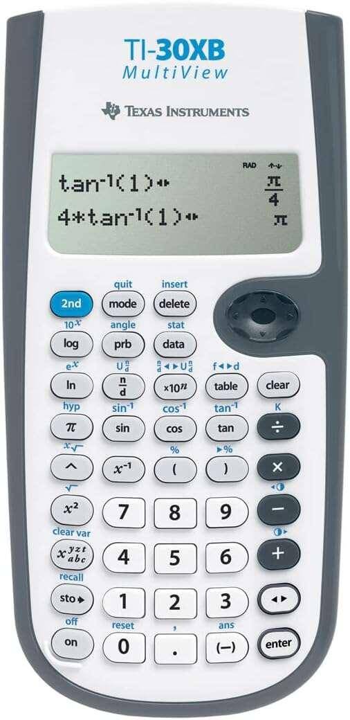 Calcolatrice scientifica multivista Texas Instruments TI-30XB-0