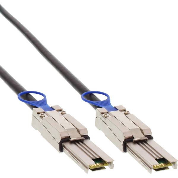 InLine SAS Anschlusskabel - Mini-SAS SFF-8088 an Mini-SAS SFF-8088 - 0,5m