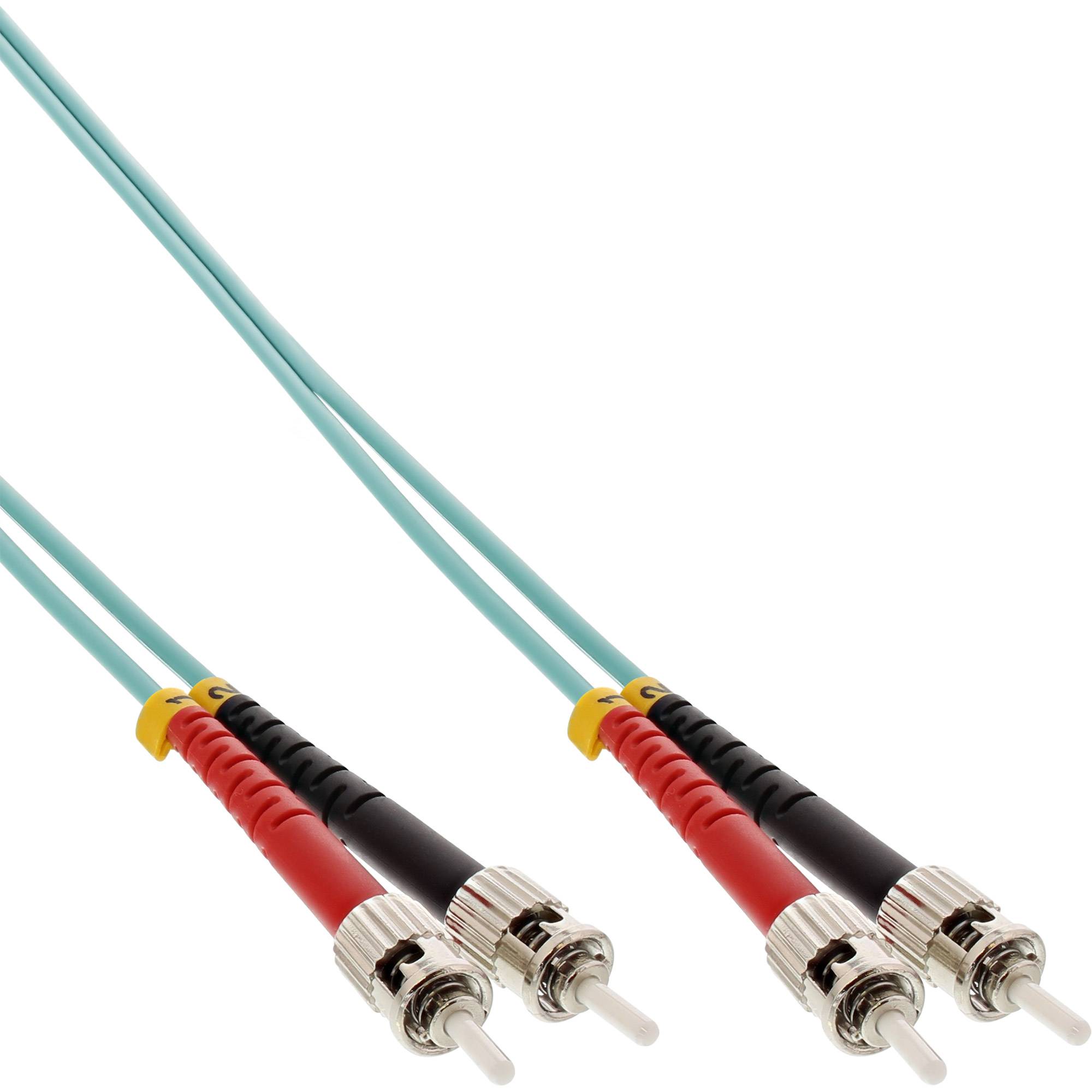 Cavo duplex in fibra ottica InLine - ST/ST - 50/125µm - OM3 - 2m-0