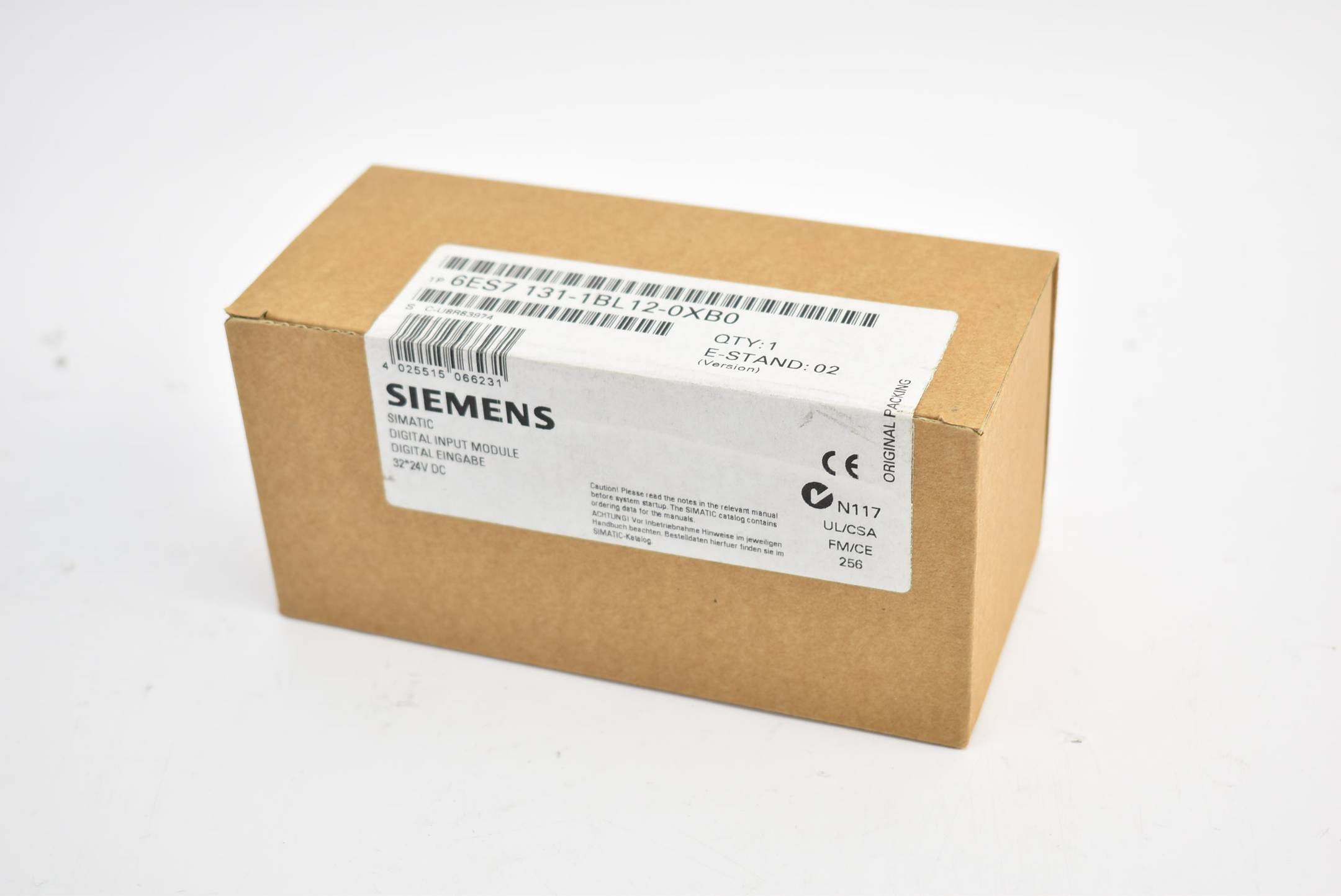 SIMATIC DP, blocco elettronico per ET 200L, digitale 32 DI, DC 24V-0