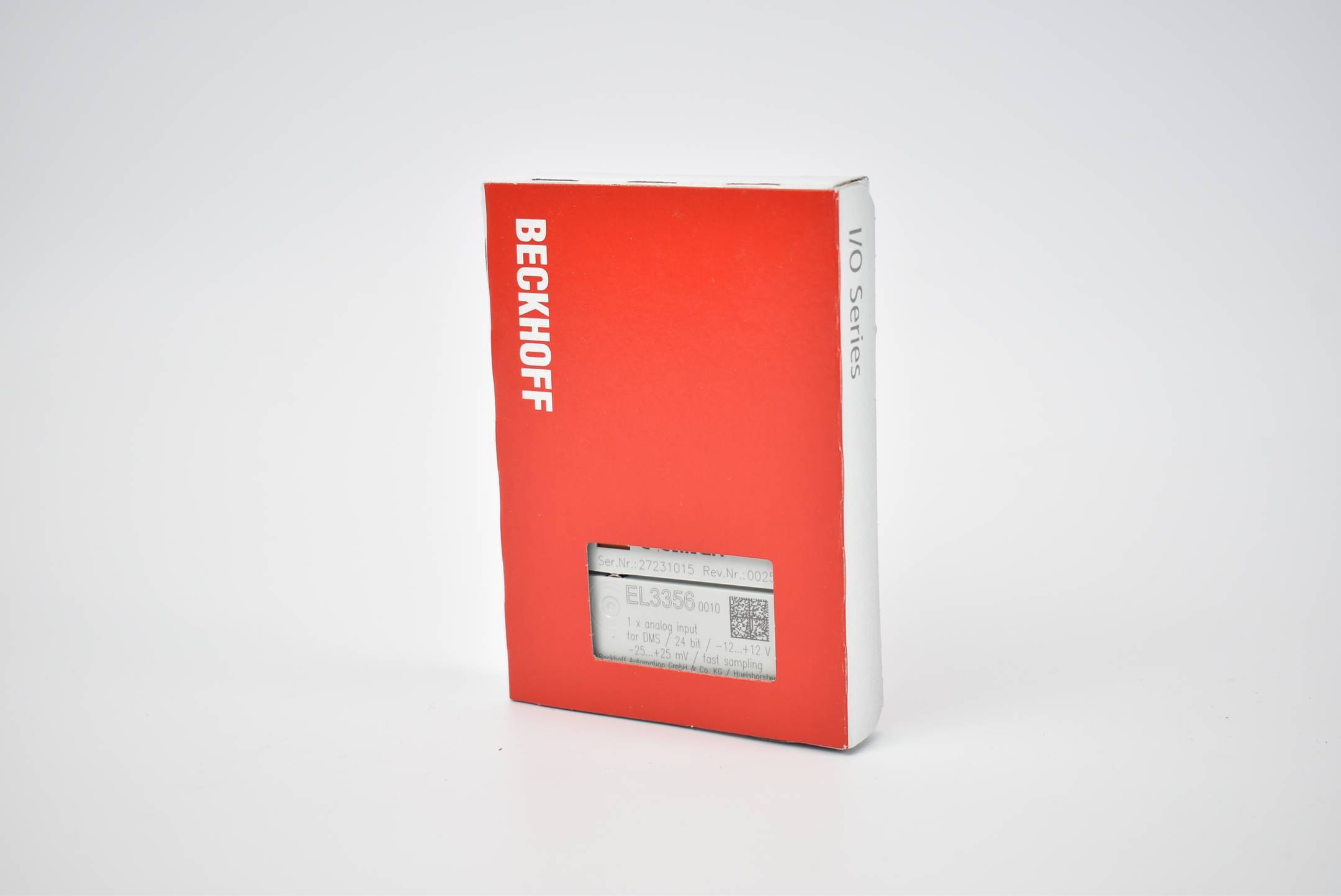 Beckhoff - EL3356-0010 - 1-Canale-Eingangsklemme Wägezellenauswertung 24Bit-0