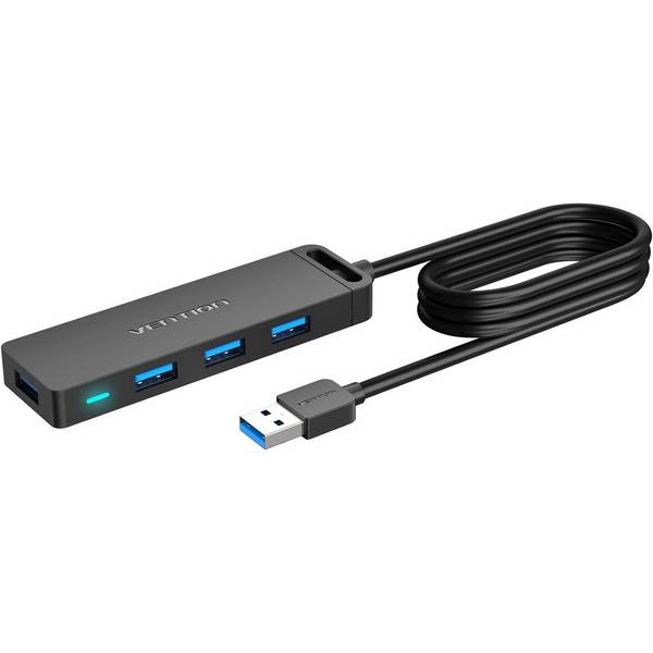 Hub USB 4 porte 3.0 Splitter USB Splitter di estensione USB per PC ultra sottile 1 metro