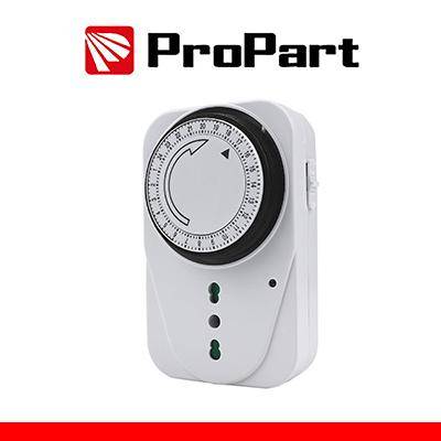 Timer analogico giornaliero Sp.16A - Pr. Bipasso 230V 3500W-0