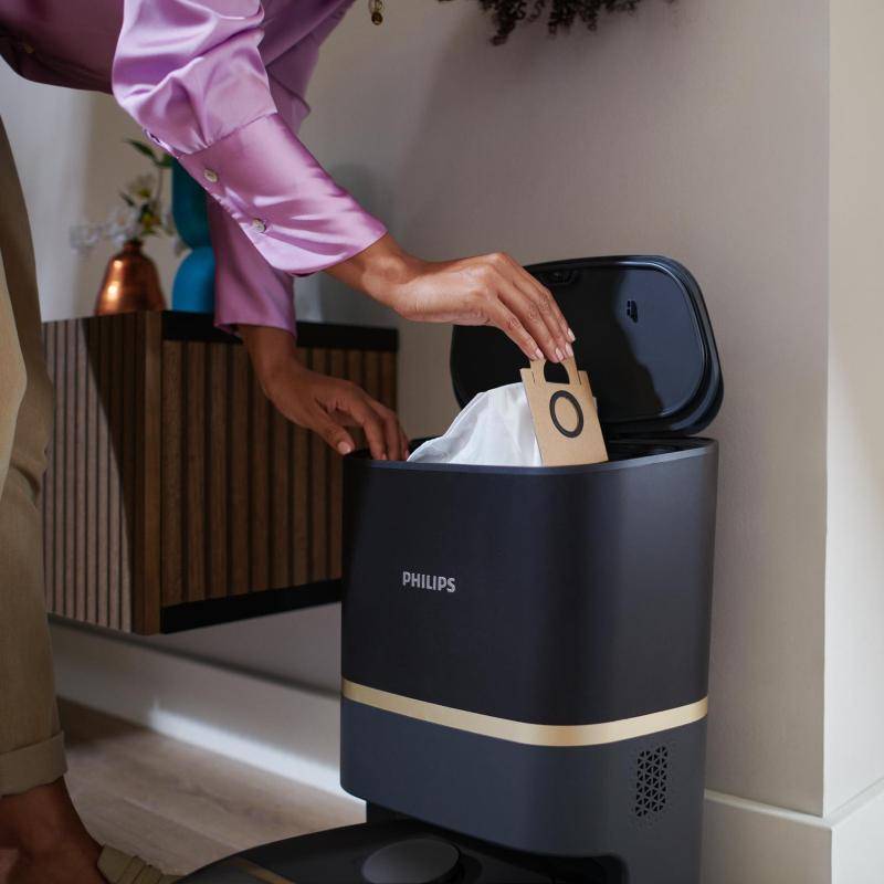 Philips XU7100/01 ASPIRAPOLVERE ROBOT XU7100/ 5000PA ASPIRA E LAVA CON SVUOTAMENTO AUTOM-0
