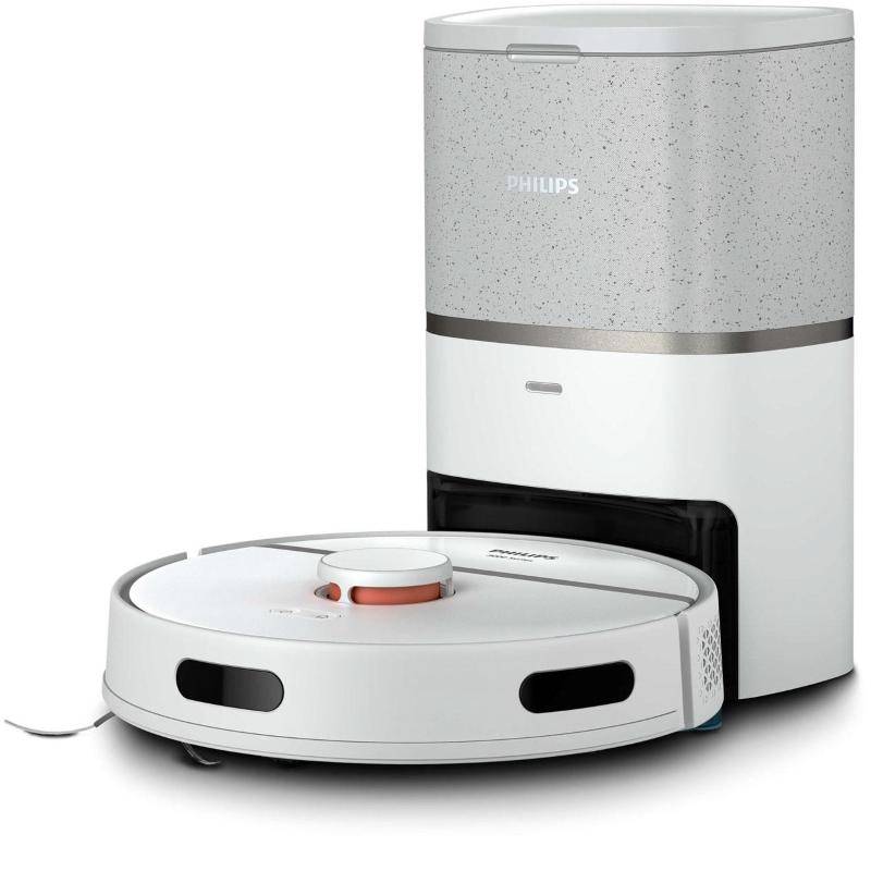 Philips XU3110/02 ASPIRAPOLVERE ROBOT XU3110 AQUA ASPIRA E LAVA CON SERBATOIO BIANCO-0