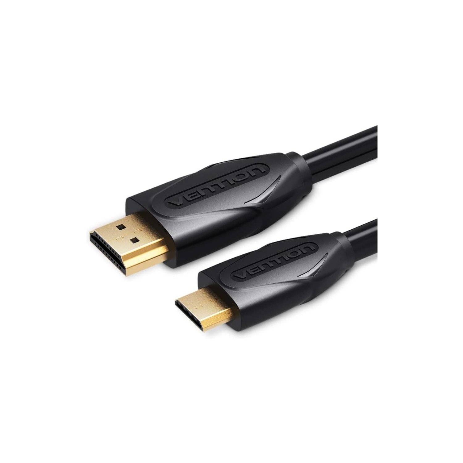 Cavo video VENTION Mini HDMI a HDMI - 1,5 metri - HDMI standard maschio a Mini HDMI maschio - Placcato oro 24k-1