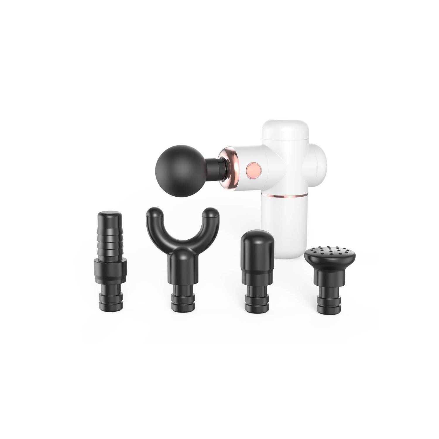 Massaggiatore corpo XO FG01 bianco - pistola massaggiante 5V/2A - Potenza massima 40W-2
