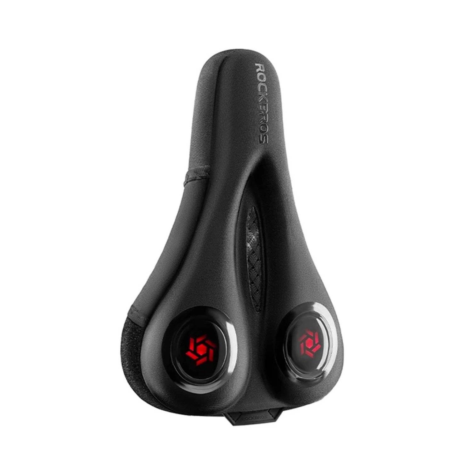 Coprisella Rockbros + parapioggia protezione sella traspirante ed efficace nero-rosso-0