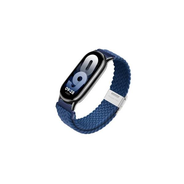 Cinturino per orologio - fibre elastiche di poliestere - Bracciale FORCELL F-DESIGN FX5 per Xiaomi Mi Band 8 Blu