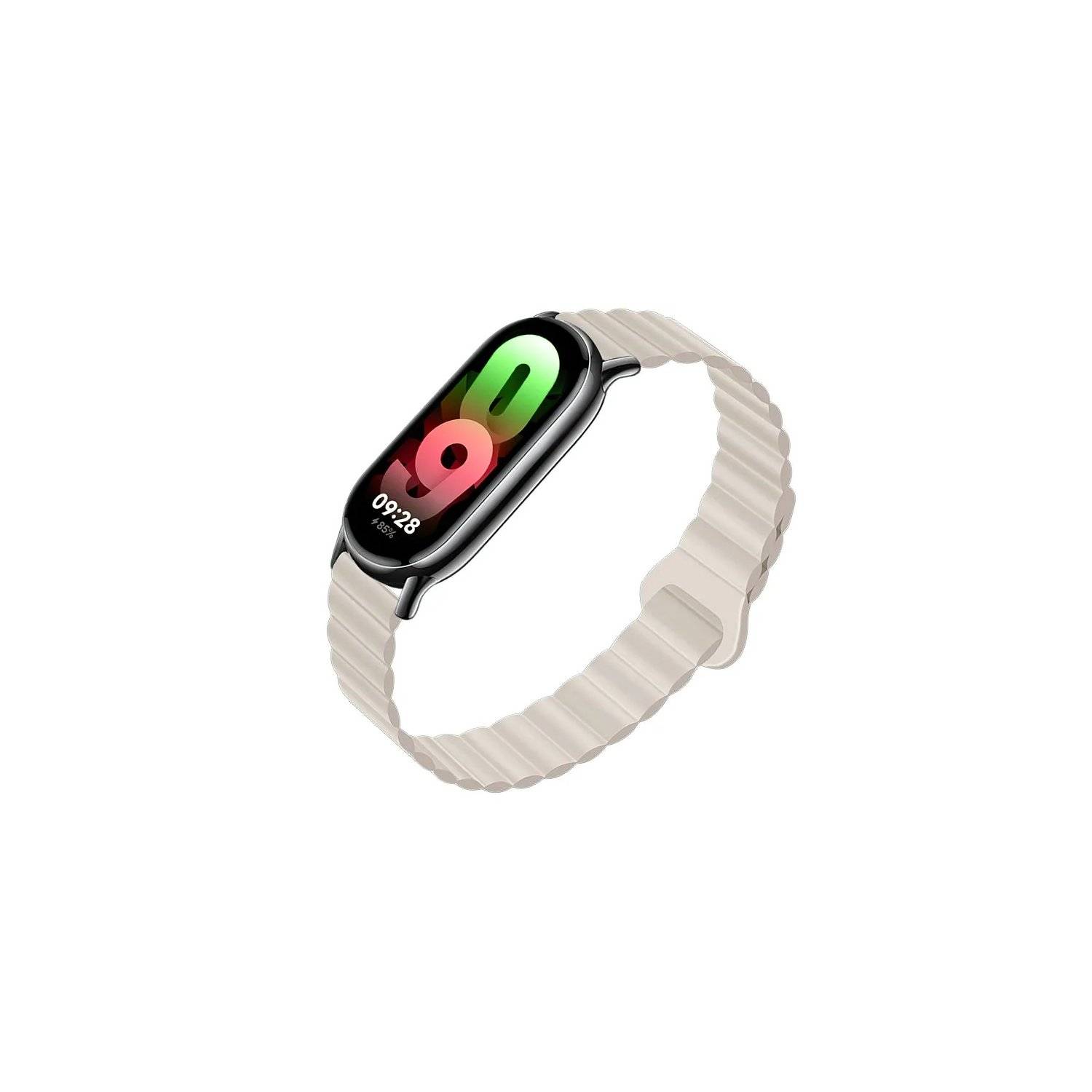 Cinturino per orologio - Cinturino FORCELL F-DESIGN FX Mi Band 8 compatibile con Xiaomi Mi Band 8 Starlight Beige-0