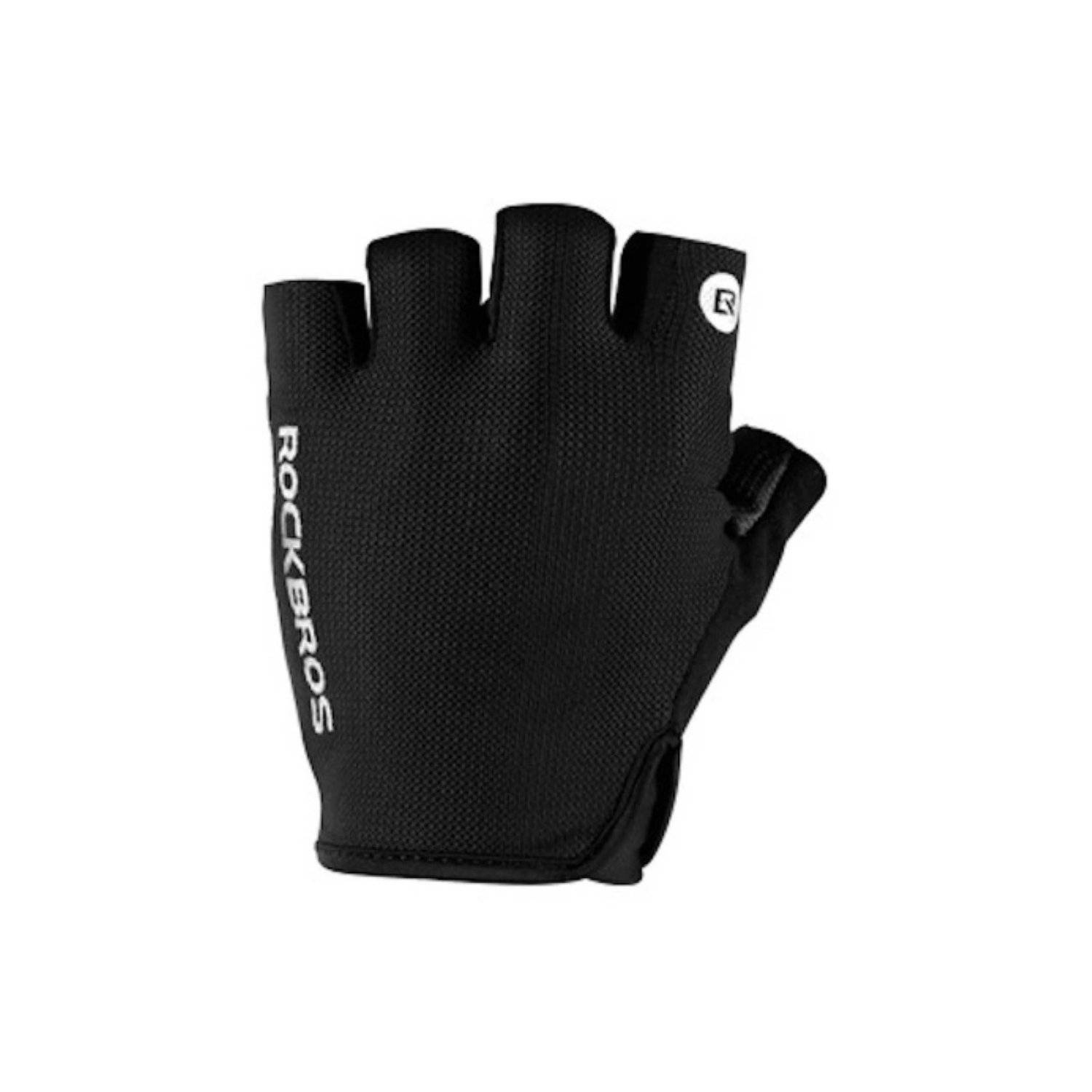 Guanti sportivi Rockbros guanti da ciclismo in nero, antiscivolo e ariosi XL-1