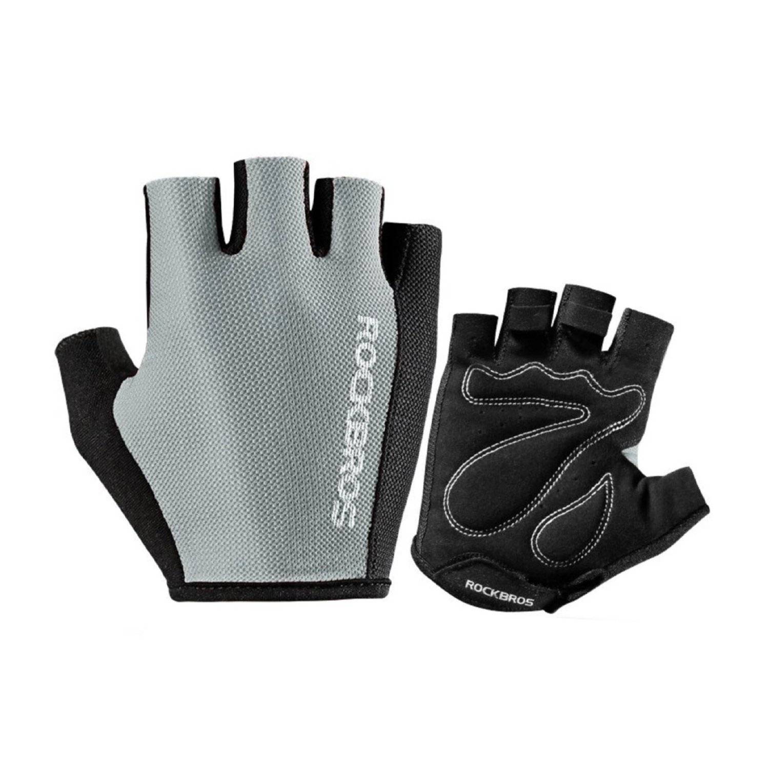 Guanti da ciclismo Rockbros guanti grigi unisex realizzati in guanti di poliestere XXL-0