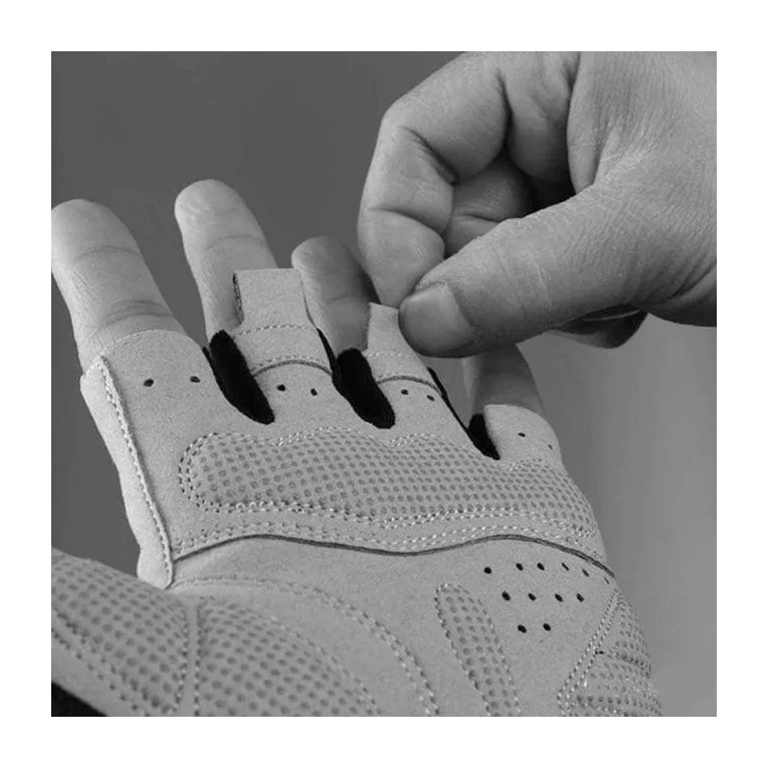 Guanti da ciclismo Rockbros in guanti sportivi grigi realizzati in poliestere XL-2