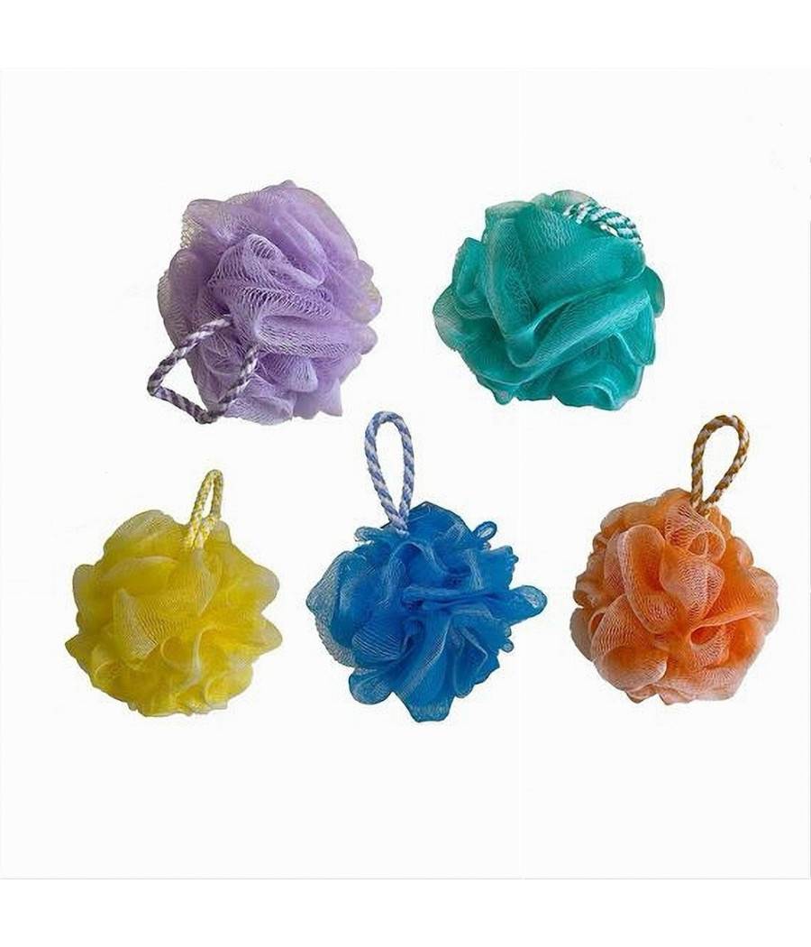 Spugna Per Doccia Da Bagno Spugnetta A Rete Pelle Corpo Varie Colorazioni 79240 --0