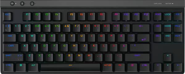 Logitech G G515 LIGHTSPEED TKL (G515 LIGHTSPEED TKL Linear, Black [Nor)
