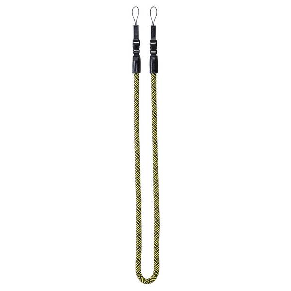 Hama Braid 120 tracolla Fotocamera Nylon Nero Giallo
