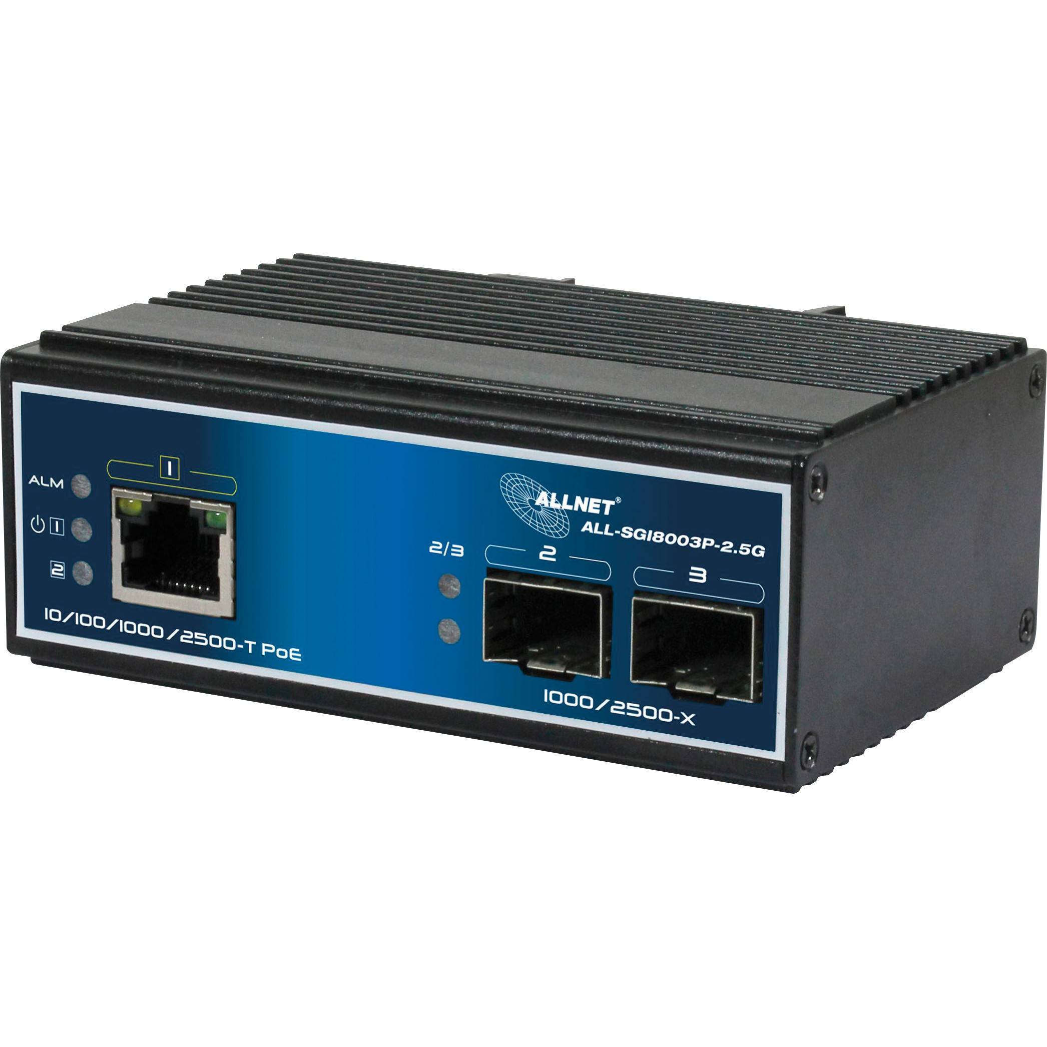Switch industriale non gestito 3 Porte 25Gigabit