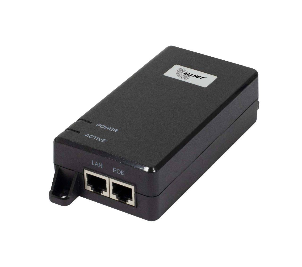 Ã¢â‚¬Â¢ unterstÃƒÂ¼tzt IEEE 802.3af/at/bt (55VDC max. 60W) Ã¢â‚¬Â¢ Ausgang: 1xDaten & PoE OUT, (55VDC max. 60) Ã¢â‚¬Â¢ E-0