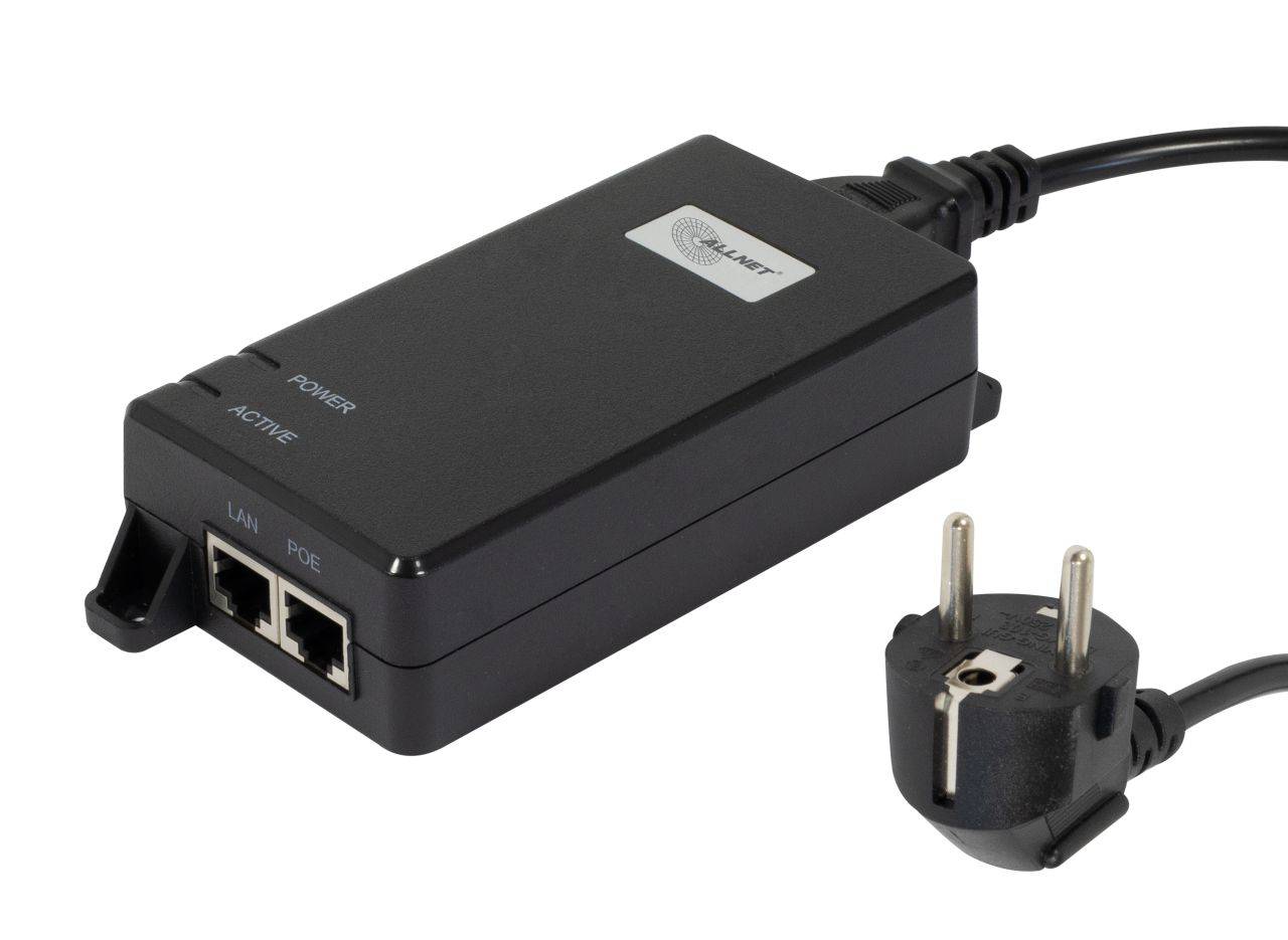 Ã¢â‚¬Â¢ unterstÃƒÂ¼tzt IEEE 802.3af/at/bt (55VDC max. 60W) Ã¢â‚¬Â¢ Ausgang: 1xDaten & PoE OUT, (55VDC max. 60) Ã¢â‚¬Â¢ E-2