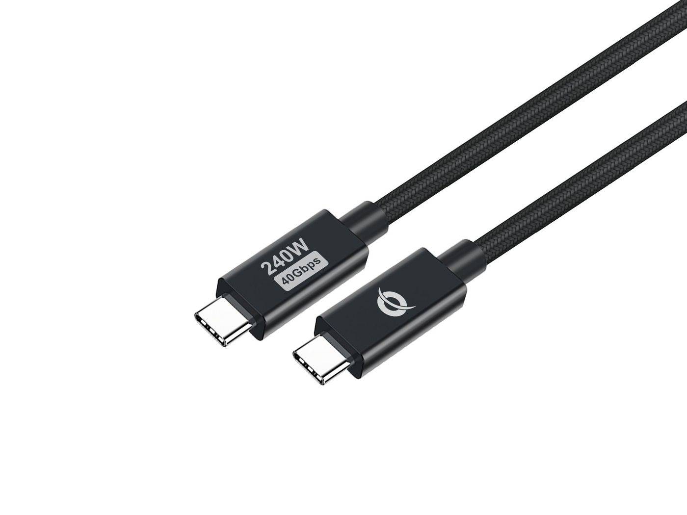 Conceptronic ETTA04B20 cavo USB USB4 Gen 3x2 2 m USB C Nero-1