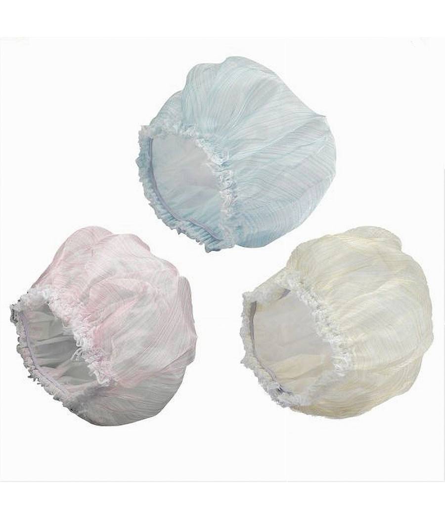 Set 2pz Cuffie Cuffia Per Doccia Bagno Elastico Protegge Capelli Colorati 59707 --0