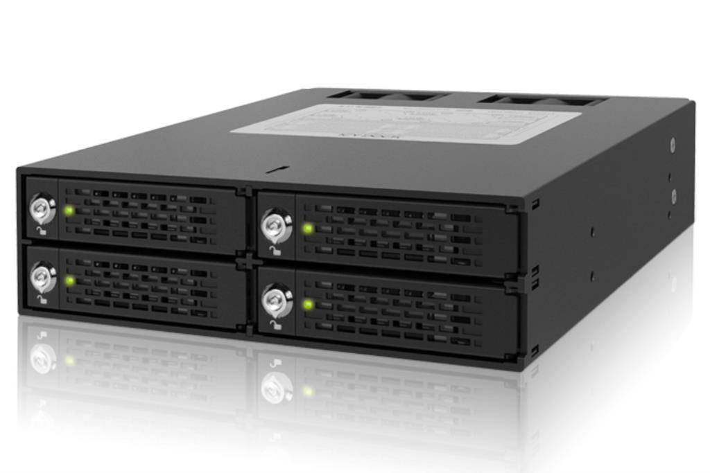 IcyDock ToughArmor - Bays 5,25 per 4 HDD/SSD SAS/SATA - con cassetti - Prezzo speciale fino ad esaurimento scorte-0
