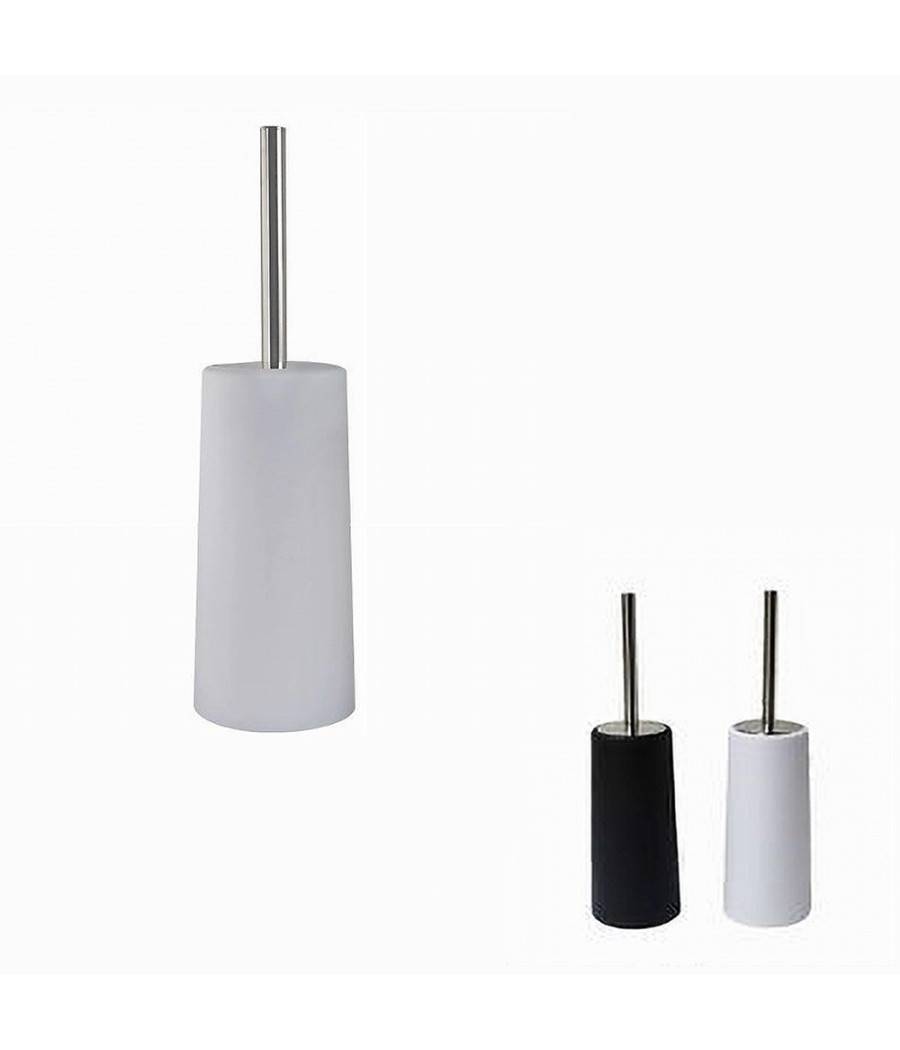 Portascopino Da Terra Bagno Toilette Con Scopino Spazzola Per Wc 2 Colori 62305 --0
